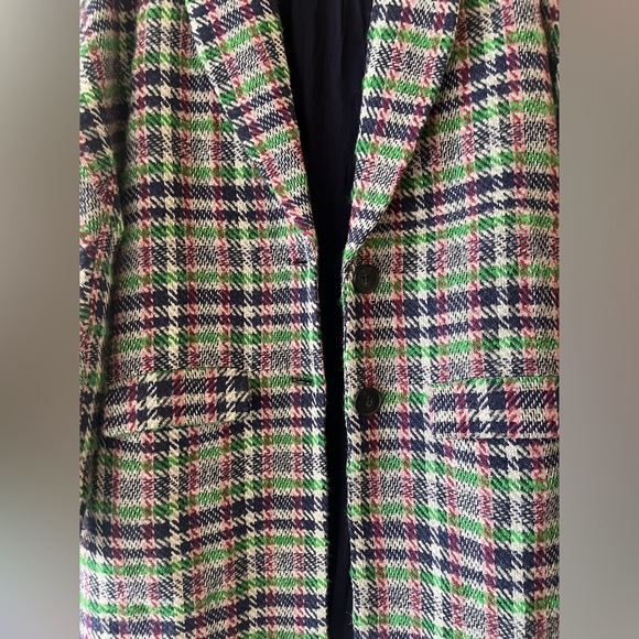 ASTR The Label Keller Plaid Wool Blend Coat Size Large - Picture 12 of 15
